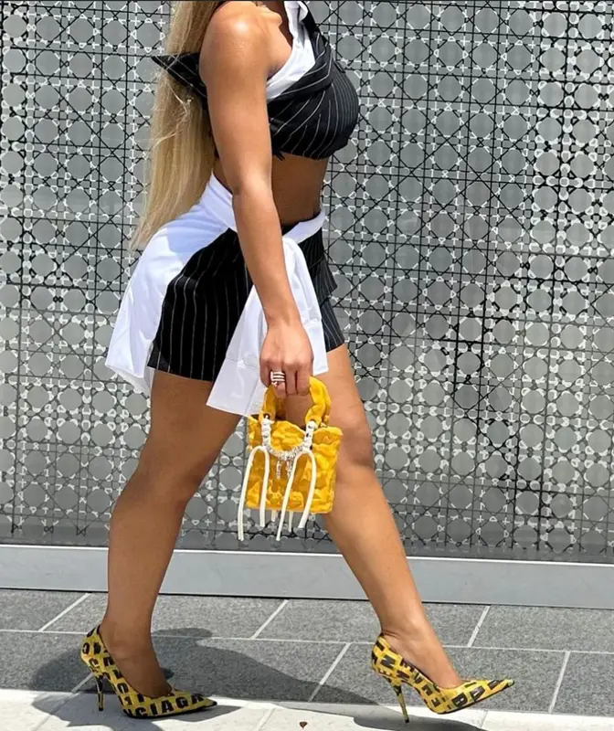 Jayda Wayda outfit in Lionne, Ottolinger, and Balenciaga, 2023