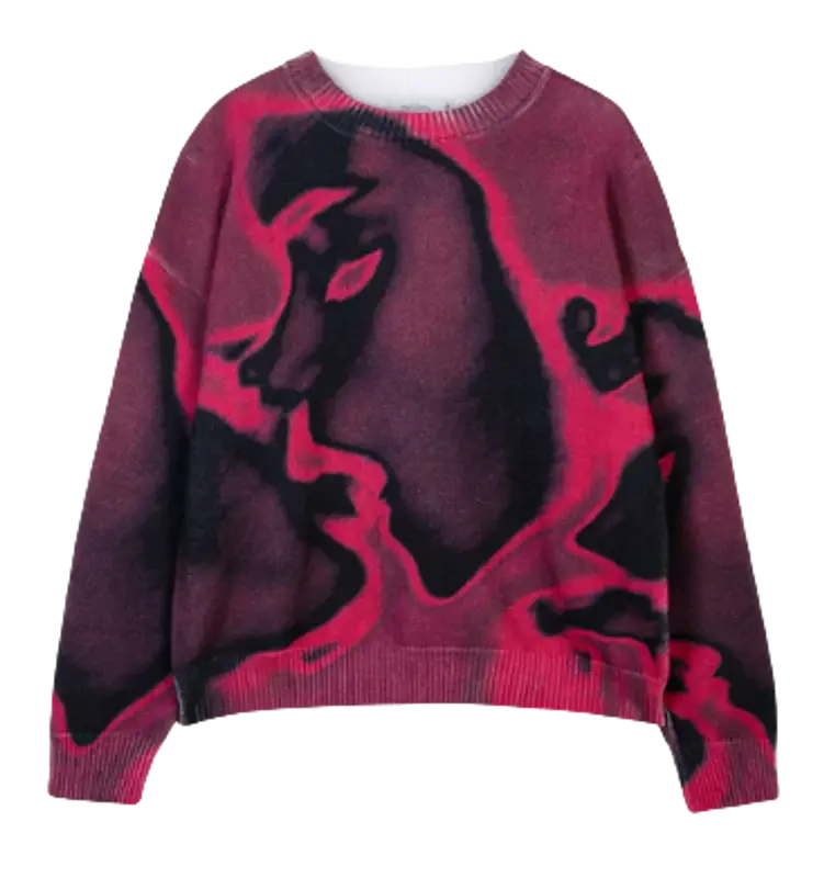 Arif Ferdous Lovers Kiss Sweater $137