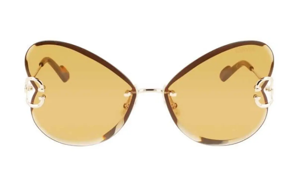Lanvin Farfalla Rimless Sunglasses $327