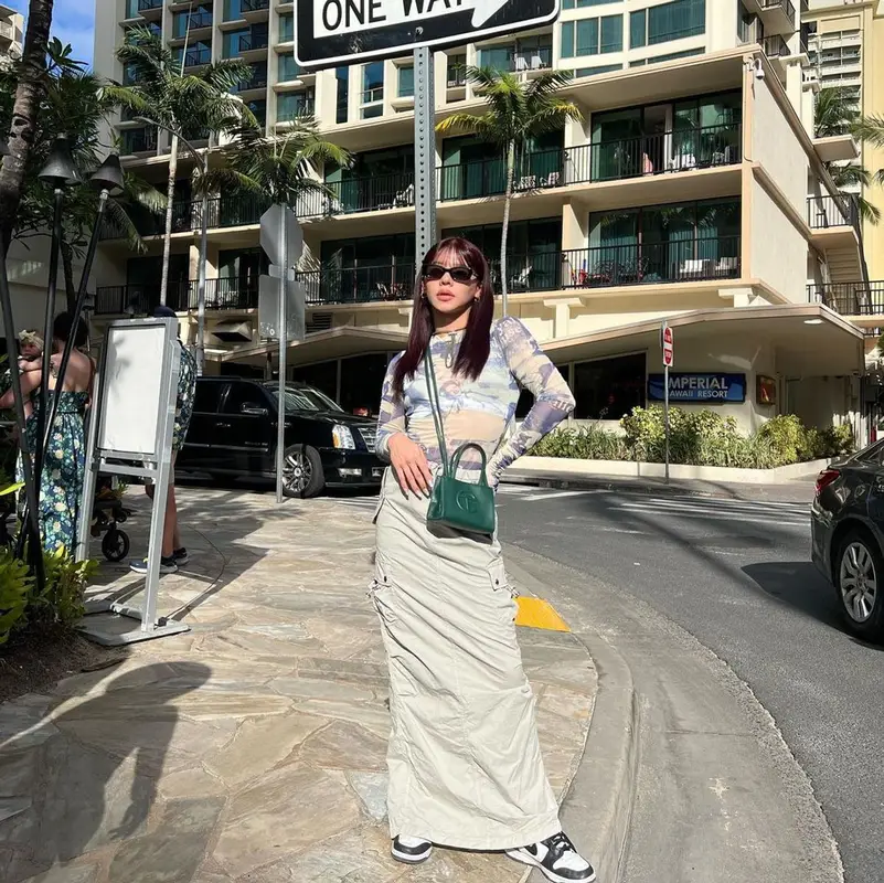 Toua outfit in Telfar, Gentle Monster, and Coperni, 2023