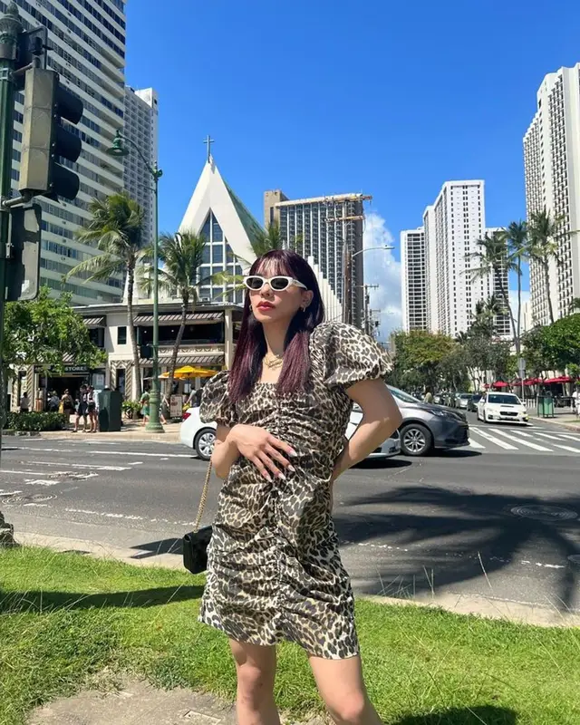Toua outfit in Celine, Gentle Monster, and Ganni, 2023
