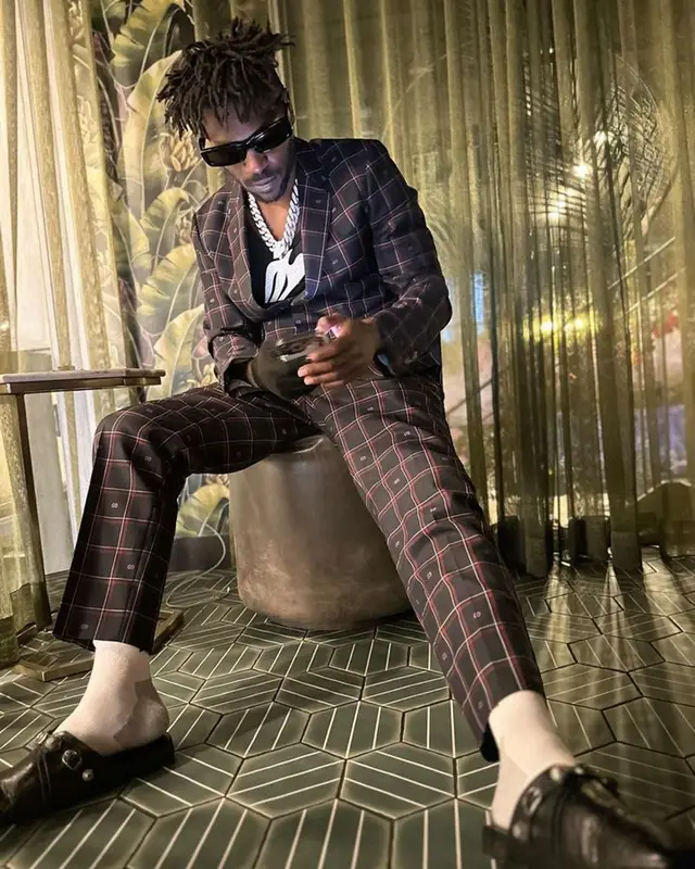 Antonio Brown outfit in Gucci and Balenciaga, 2023