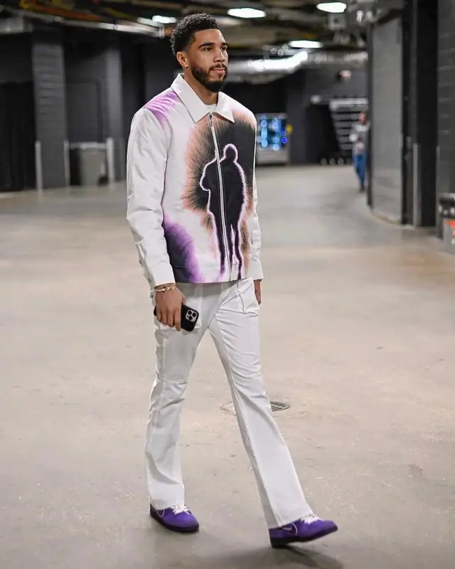 Jayson Tatum outfit in Monfrere, Nike, and MVLA, 2023