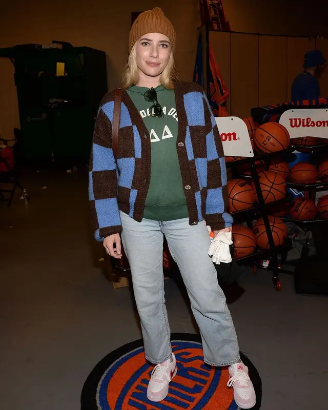 Emma Roberts outfit in Stine Goya, 2023