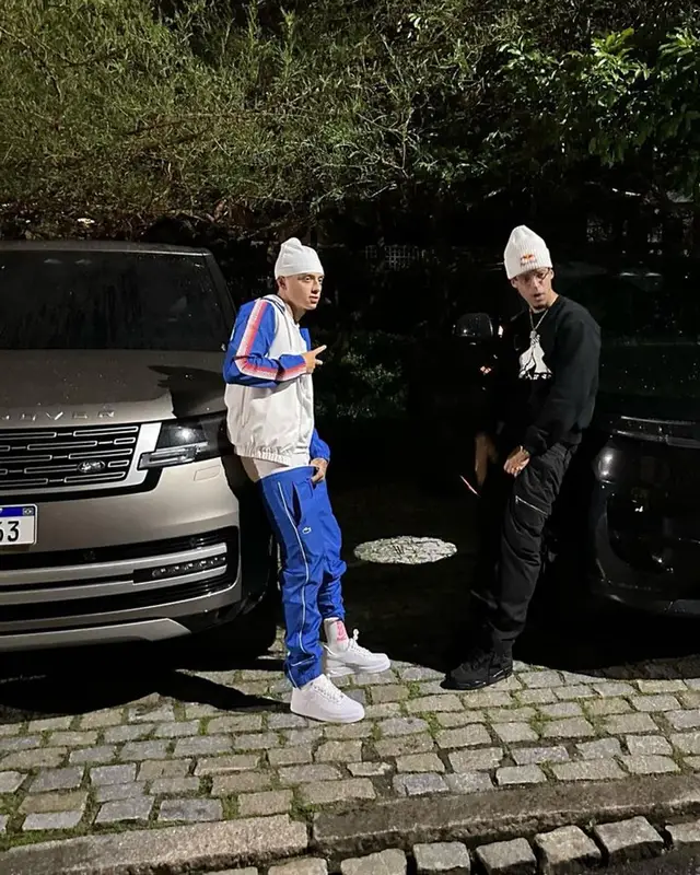 Central Cee outfit in Lacoste and Nike, 2023