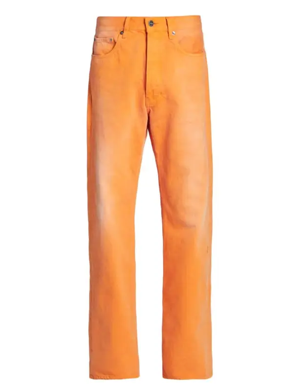 Jacquemus Orange Le Raphia Le de Nimes Suno Jeans $330