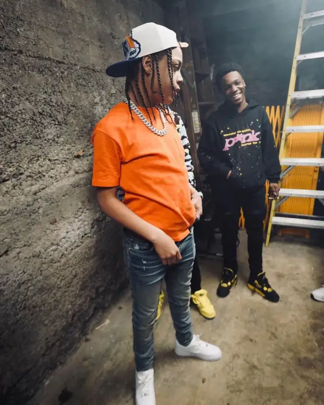 SugarHill Ddot outfit in Amiri, Nike, and Louis Vuitton, 2023