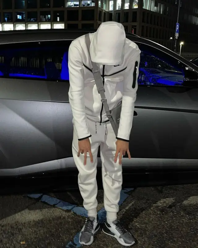 Musso outfit in Nike, Louis Vuitton, and Gucci, 2023