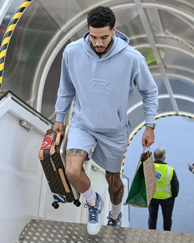 Jayson Tatum outfit in Rta and Nike, 2023