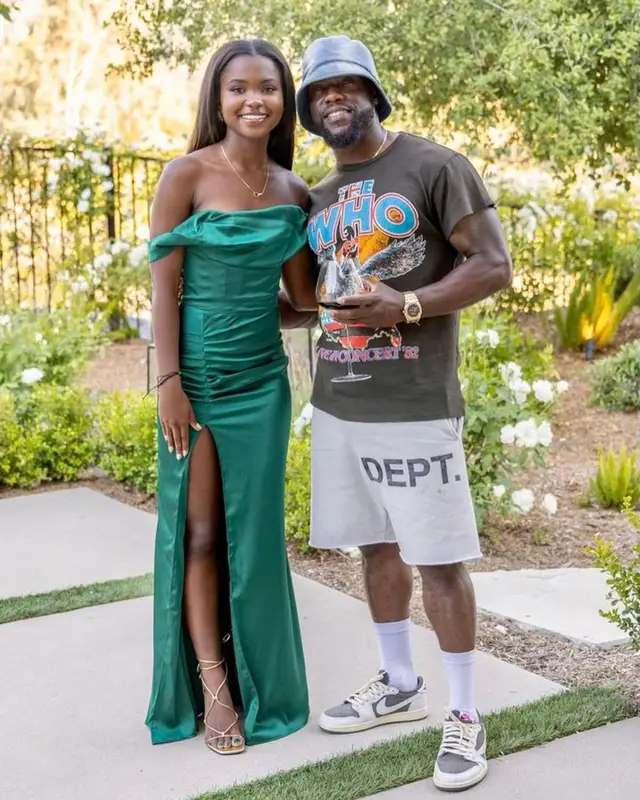 Kevin Hart outfit in Vintage, Gallery Dept., and Nike, 2023