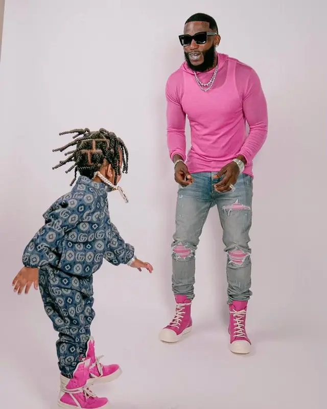 Gucci Mane outfit in Rick Owens, Amiri, and Celine, 2023