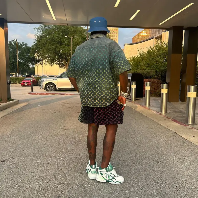 Sauce Walka outfit in Louis Vuitton, 2023