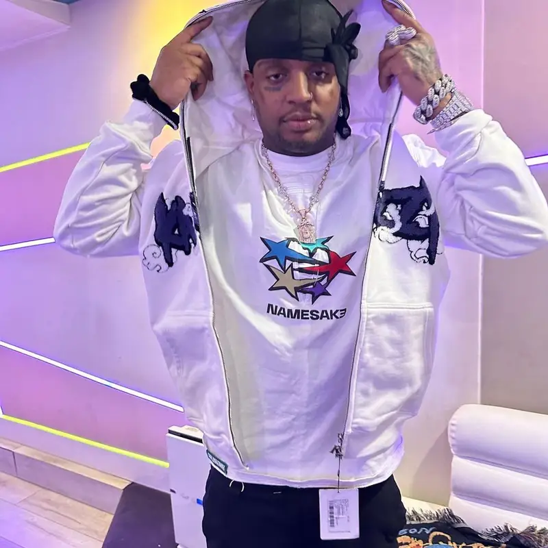 Ski Mask The Slump God outfit in Kakazzy, 2023