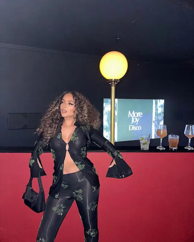 Jade Thirlwall outfit in 16Arlington and Prada, 2023