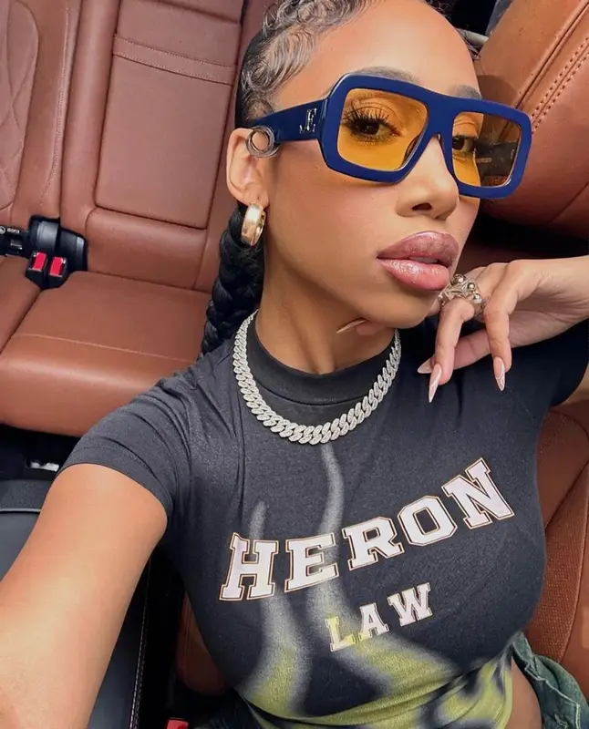 Kris Summers outfit in Heron Preston, Jaded London, and Louis Vuitton, 2023