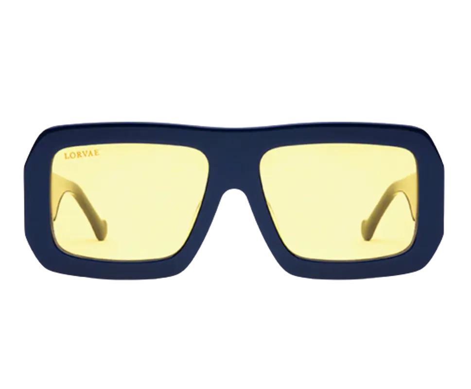 Lorvae Unbothered Denim Sunglasses $75