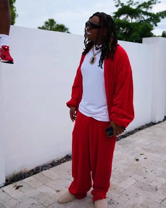 Lil Gotit outfit in Balenciaga, 2023