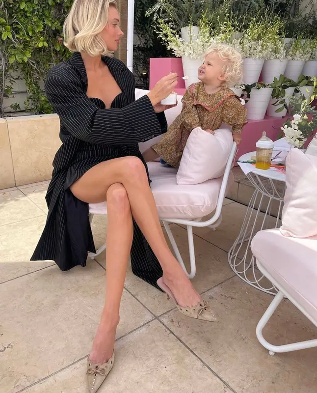 Elsa Hosk outfit in Magda Butrym and Prada, 2023