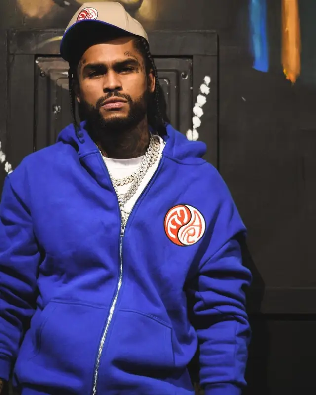 Dave East outfit in Fear What You Don’t Know, 2023