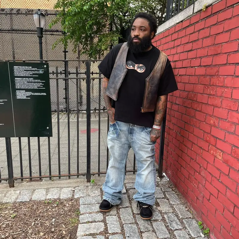 ASAP Bari outfit in Balenciaga and Louis Vuitton, 2023