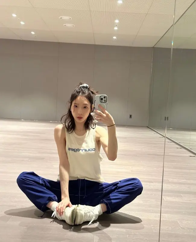 TaeYeon outfit in Courreges, Area, and Cartier, 2023