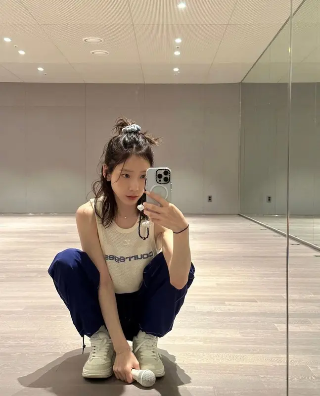 TaeYeon outfit in Courreges, Area, and Cartier, 2023