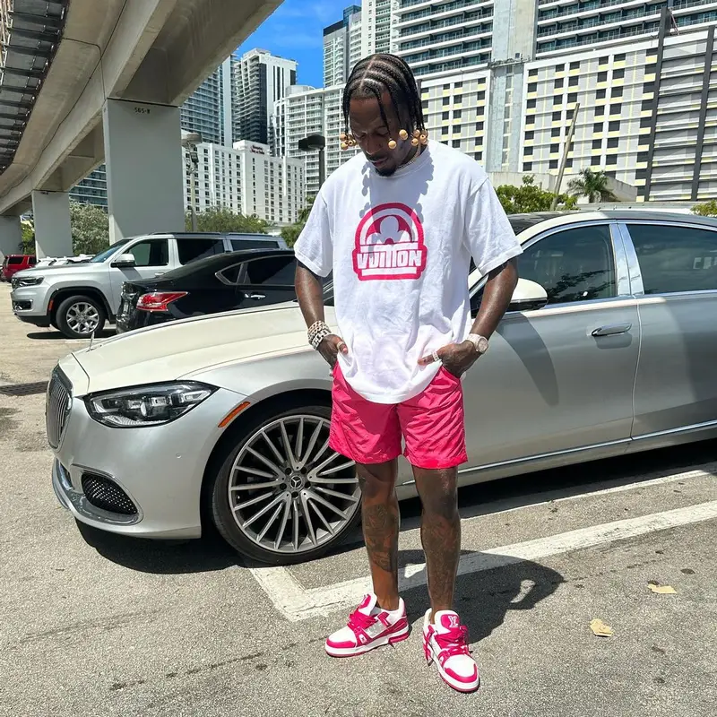 Sauce Walka outfit in Louis Vuitton, 2023