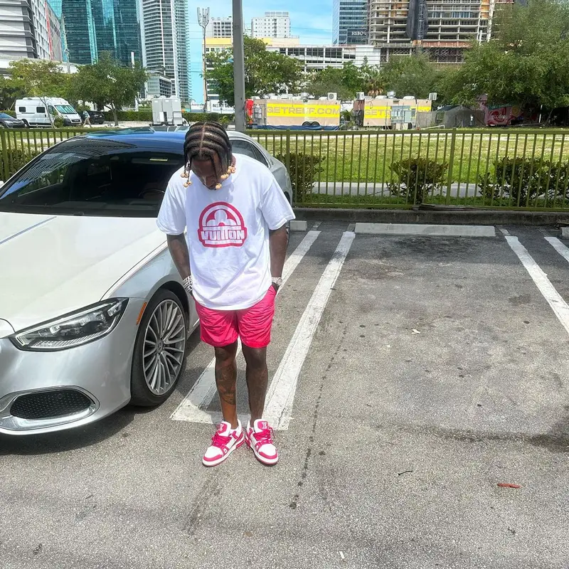 Sauce Walka outfit in Louis Vuitton, 2023
