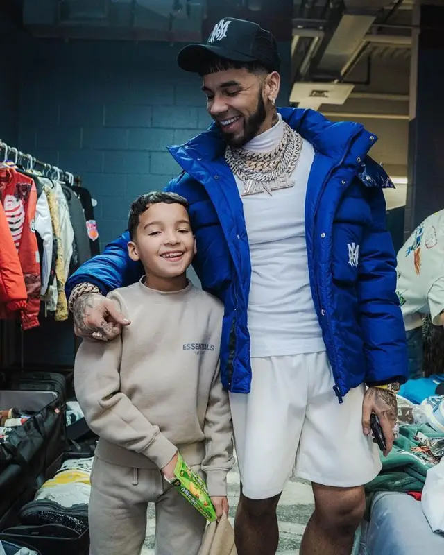 Anuel AA outfit in Amiri, 2023
