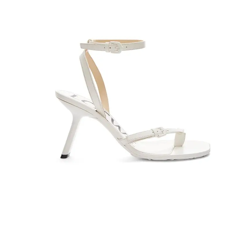 Loewe Petal Stiletto Lambskin Sandals $990
