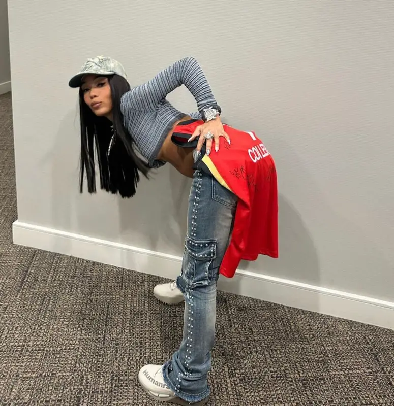 Coi Leray outfit in Knwls and Diesel, 2023