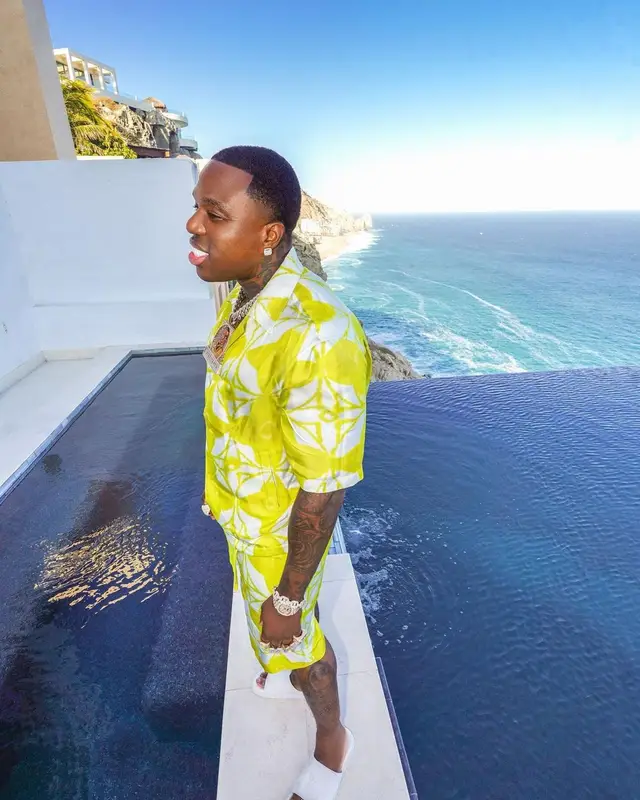 BandMan Kevo outfit in Louis Vuitton, 2023