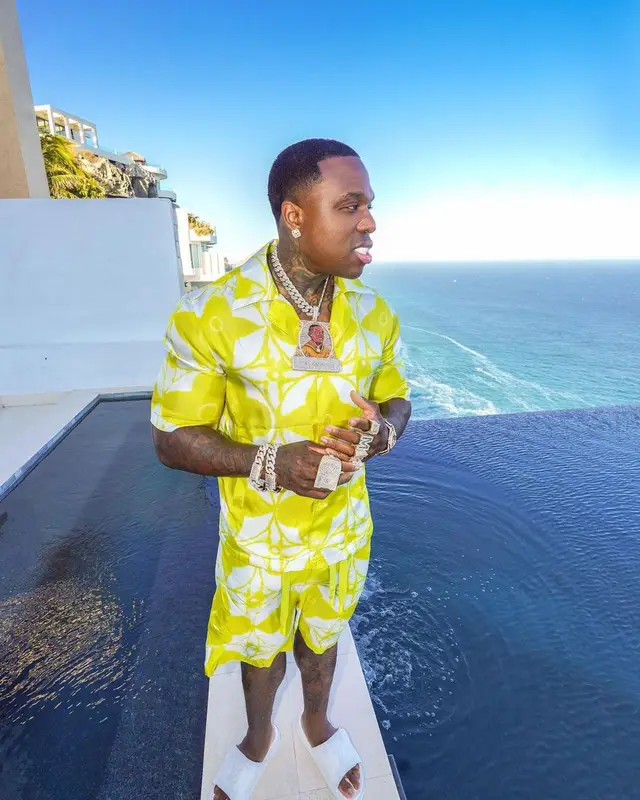 BandMan Kevo outfit in Louis Vuitton, 2023