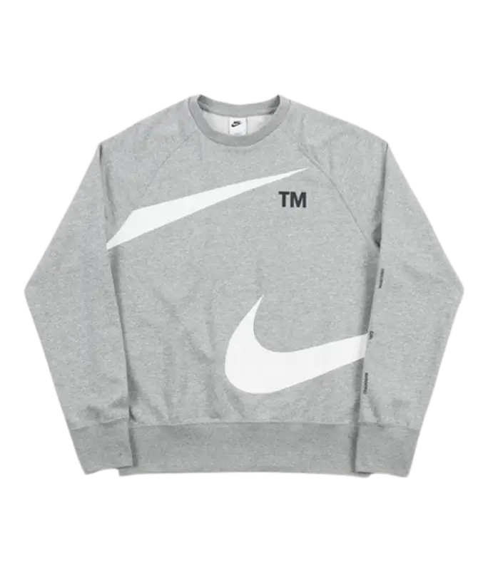 Nike Semi-Brushed Swoosh Crewneck Sweatshirt $40