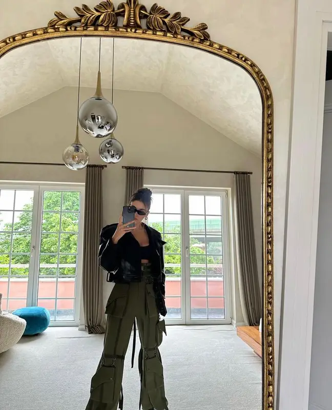 Hande Erchel outfit in Saint Laurent, Alexander McQueen, and Dolce & Gabbana, 2023