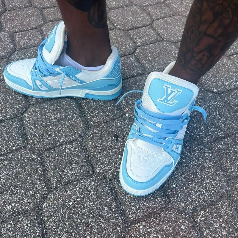 Sauce Walka outfit in Louis Vuitton and Supreme, 2023