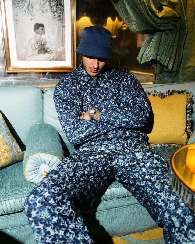 Kyle Kuzma outfit in Louis Vuitton, 2023