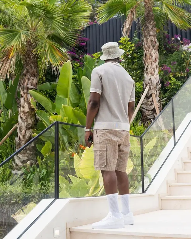 Tion Wayne outfit in Parley, Nike, and Dior, 2023