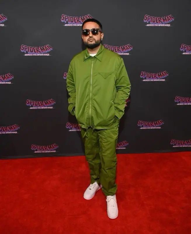 Nav outfit in Bottega Veneta and Nike, 2023