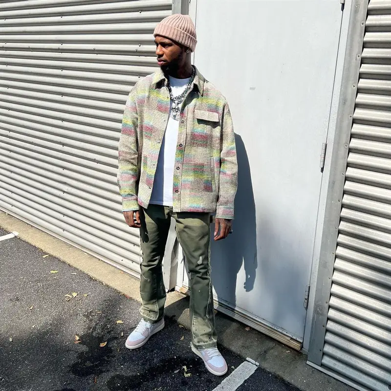 Key Glock outfit in Palm Angels, Gallery Dept., and Nike, 2023