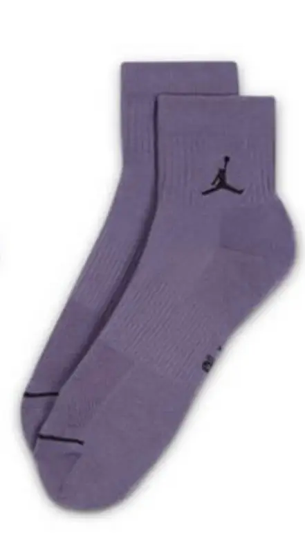 Jordan Purple Socks  $5