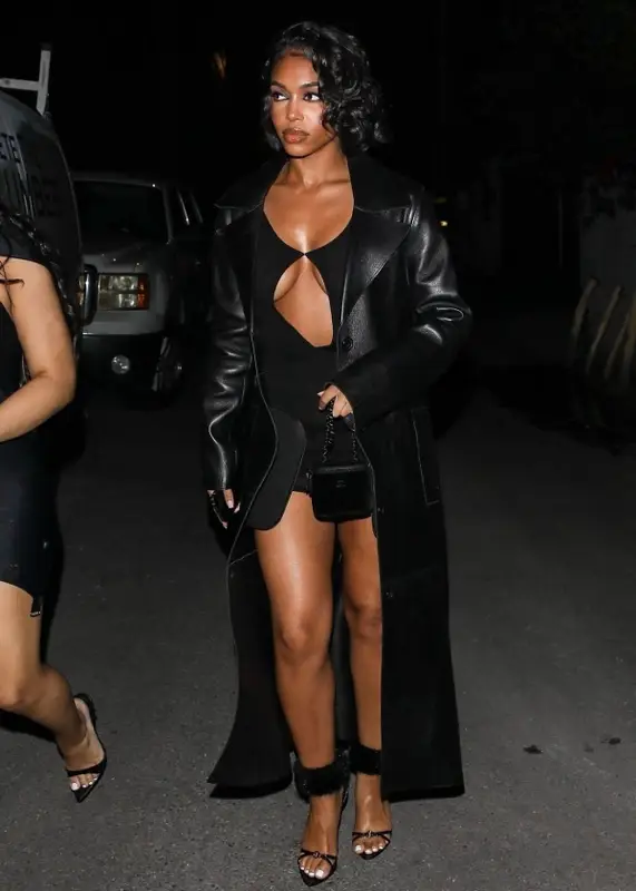 Lori Harvey outfit in Chanel, Gucci, and Saint Laurent, 2023