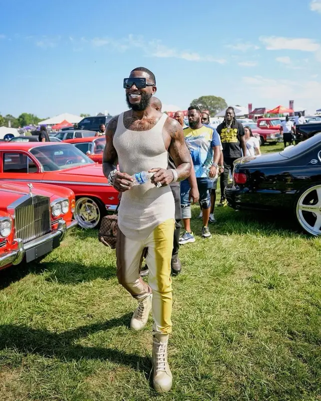 Gucci Mane outfit in Rick Owens and Loewe, 2023