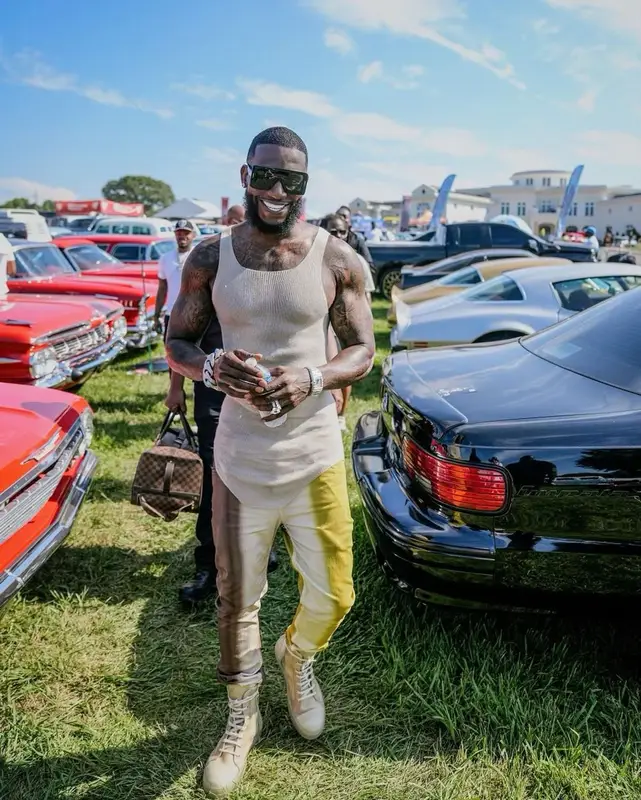 Gucci Mane outfit in Rick Owens and Loewe, 2023