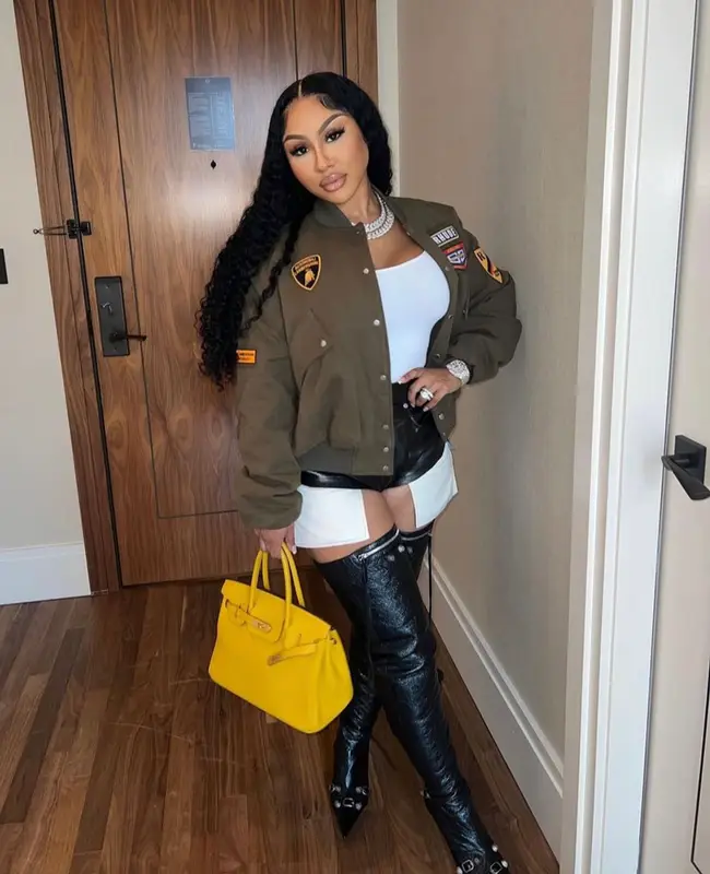 Kylesister outfit in Rhude, Rick Owens, and Hermes, 2023
