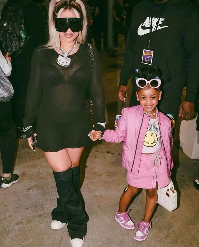 Hennessy Carolina outfit in Rick Owens, 2023