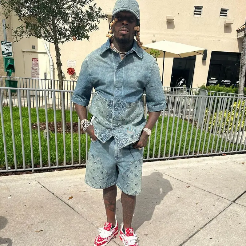 Sauce Walka outfit in Louis Vuitton, 2023