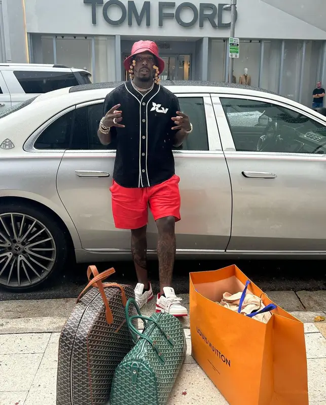 Sauce Walka outfit in Louis Vuitton and Goyard, 2023