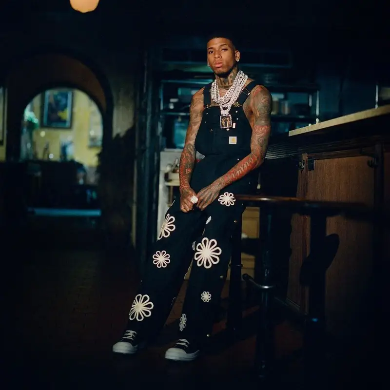 NLE Choppa outfit in Digital Groupi3, 2023