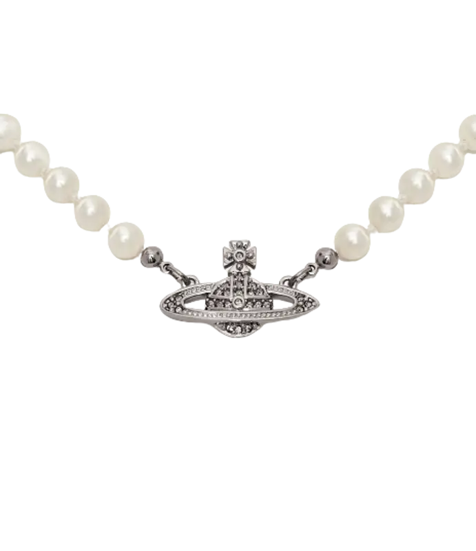 Vivienne Westwood Mini Bas Pearl Chocker  $240